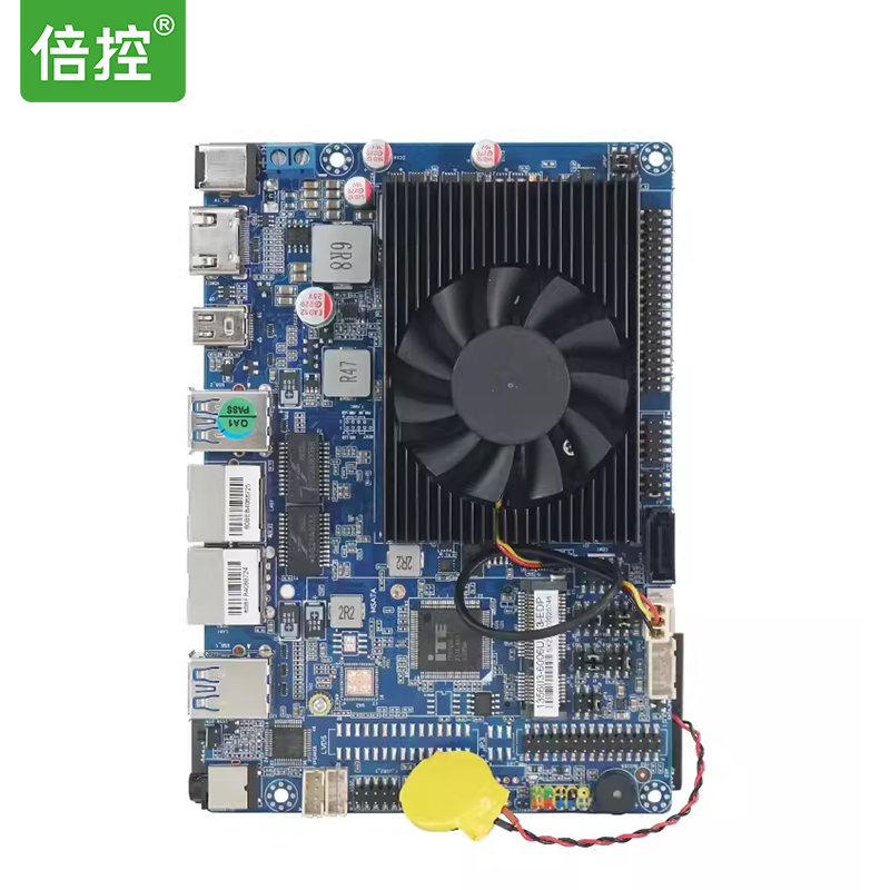 倍控6代7双网串口3.5英寸lvds屏edp工控主板i5-6200u电脑开发板卡